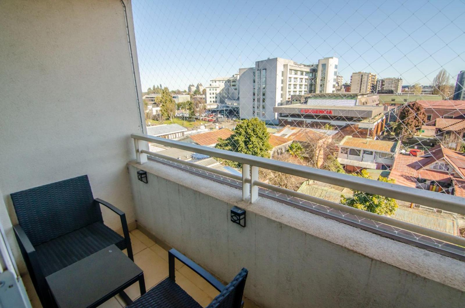 Apartamento Edificio Borde Plaza Familiar 5 Personas Con Estacionamiento Exclusivo Temuco