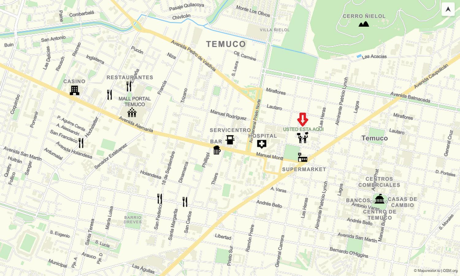 Edificio Borde Plaza Familiar 5 Personas Con Estacionamiento Exclusivo Apartamento Temuco